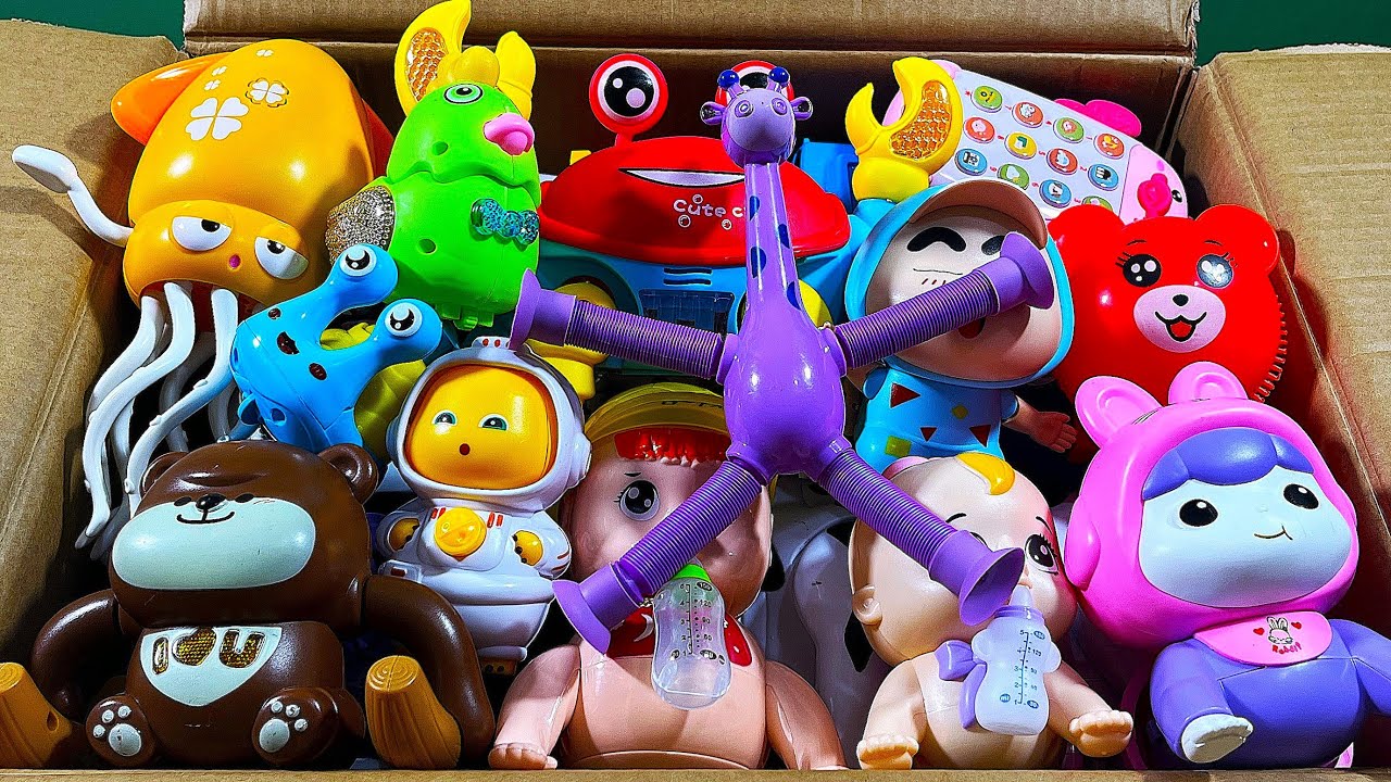 10.50 Minutes Satisfying with Unboxing Cute Princess House ＆ Swing Slide Collection Toys Review|ASMR