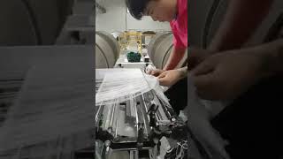 How Warp Knotting Machine Works