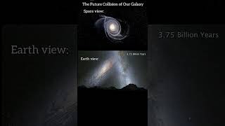 When the Milky Way Galaxy Collides with Andromeda Galaxy 🌌💥
