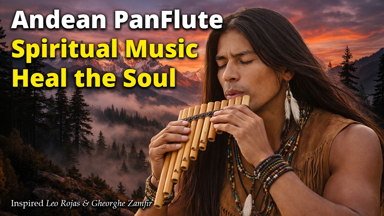 ANDEAN PAN FLUTE 🌿 Melodies to Heal the Soul | Inspired by Leo Rojas & Gheorghe Zamfir