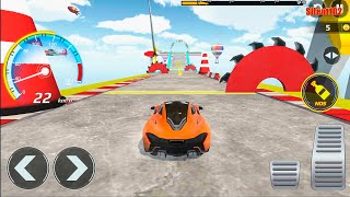 Superhero Mega Ramp Car Stunt - Ultimate Challenge of Gt Racing Stunt Car Games - Android Gameplay screenshot 1