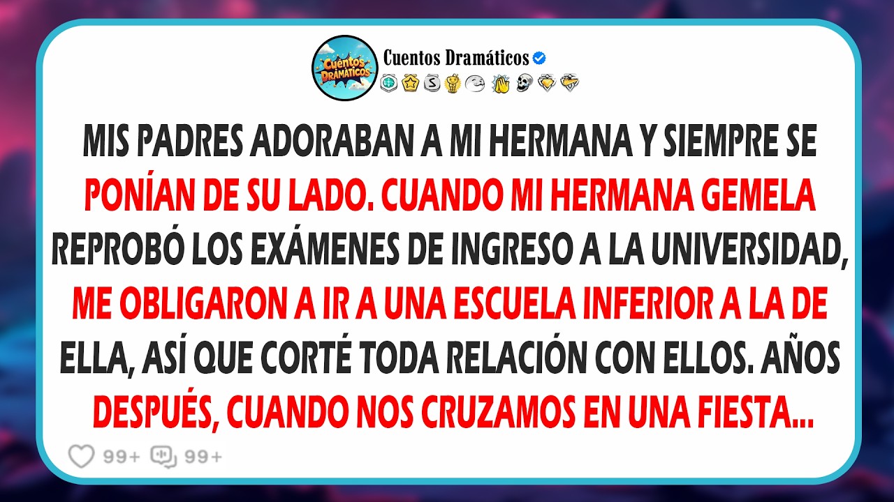 Когда моя сестра провалила вступительные экзамены в университет, мама заставила меня поступить ту...
