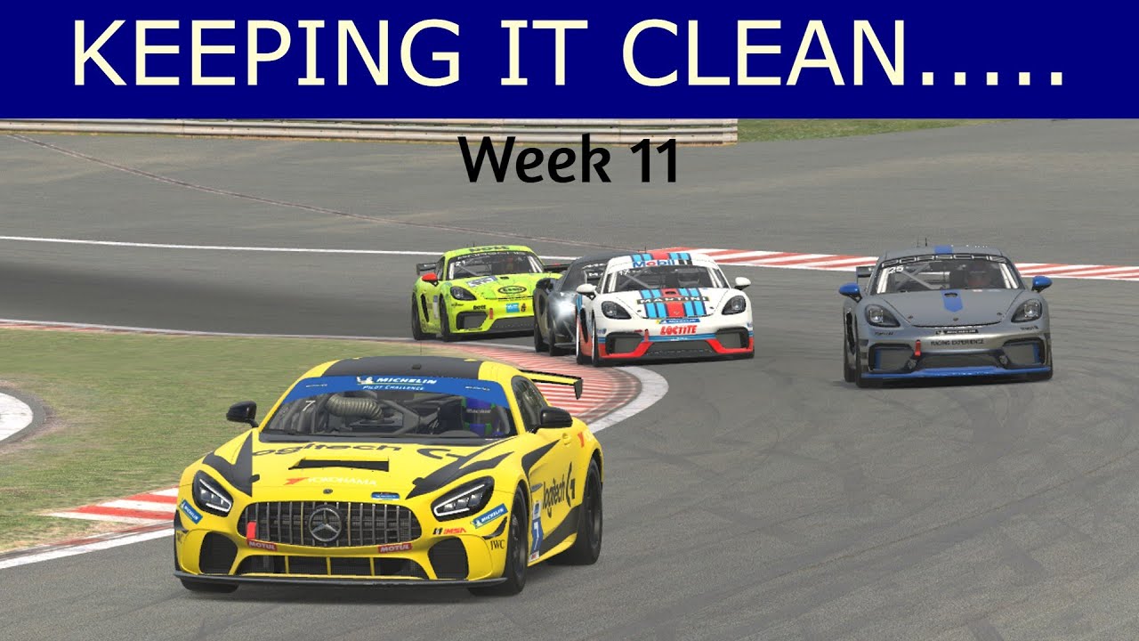 VERY VERY CLEAN RACE!! I GAIN 14 POSITIONS?!?!?! iRacing GT4 Challenge ...