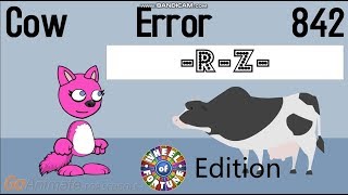 Cow Error 842 - Wheel Of Fortune Edition