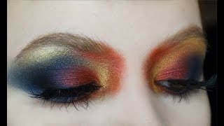Editorial Makeup: Kat Von D Saint and Sinner Eyeshadow Palette |  badtothebrow
