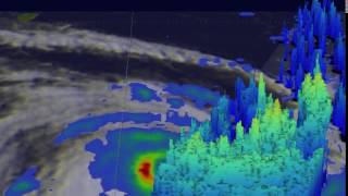 3-D Flyby of Enawo by GPM