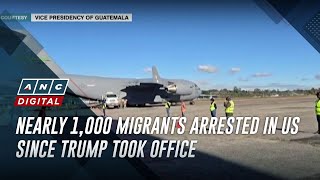Nearly 1,000 migrants arrested in US since Trump took office | ANC