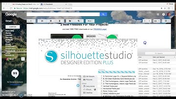 download install file/sort new fonts on Mac/Silhoutte Studio
