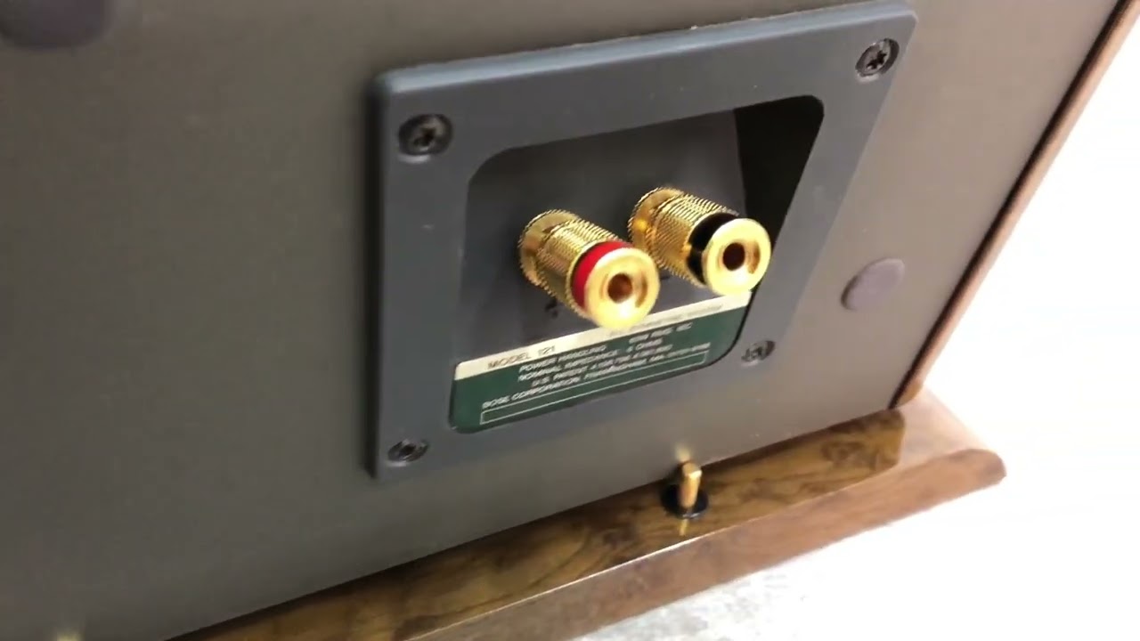 □BOSE ボーズ MODEL 121 スピーカー ペア 元箱 台座 スタンド ベース