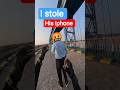 i stole his phone 📱🤳🏻 #challenge #funny #guard #parkour #pov #security #viral #fun #biral