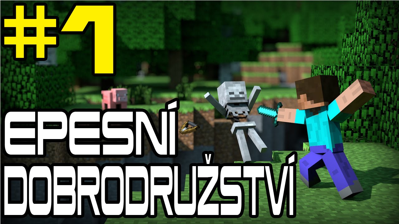 Epesní dobrodružství #1 - Úvod, první quest a Mob Arena | Minecraft | CZ