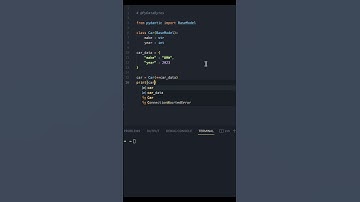 What is Pydantic!? A Powerful Python Library for Data Validation #programming#pythontips