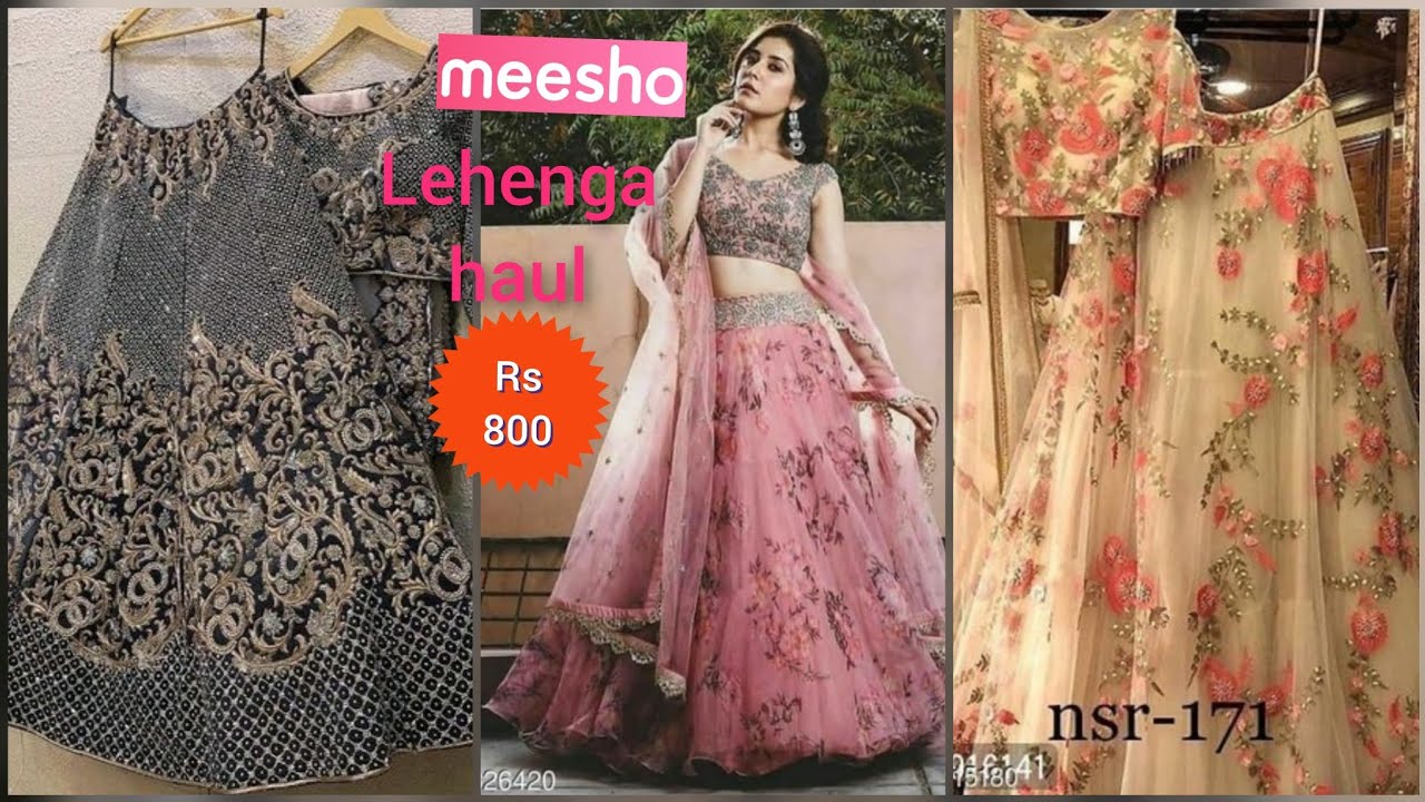 meesho lehenga