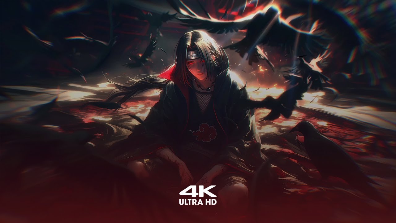 Itachi Uchiha 4K Screensaver | Dark Akatsuki Live Wallpaper 4K Ultra HD