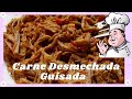 Carne deshebrada o desmechada Guisada 🍲 Recetas De Cocina Fácil y Rápido