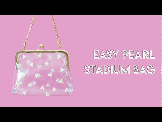 DIY PEARL STRAPS FOR DESIGNER BAGS! MAKE YOUR OWN BAG STRAPS/ ESCALE AND  LOUIS VUITTON BAGS 