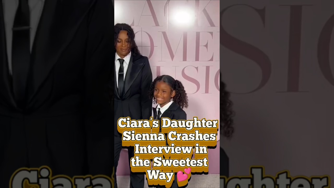 Ciara’s Daughter Sienna Crashes Interview in the Sweetest Way 💕