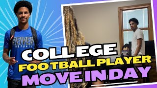 Iowa Western Community College Football Player Move In Day