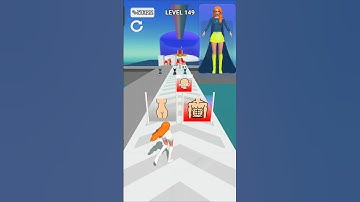 Girl Runner 😂 and Matched the outfit dress 🤯‼️ WEB GAMING ‼️ #shorts #games #diyfashion