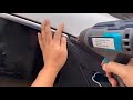Car Door Edge Guards Door Sill Protector Black Waterproof 3D Carbon Fiber Anti Collision Film