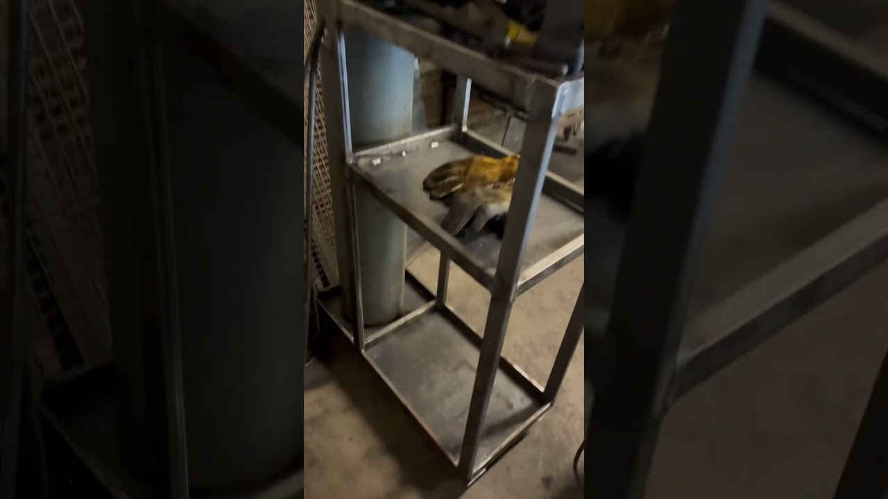 Fabricated a weld cart 