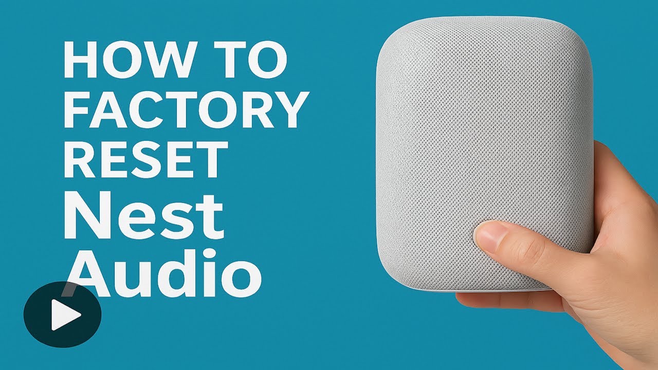 ⚪️ Nest Audio Speaker How To Factory Reset ⚪️ - YouTube