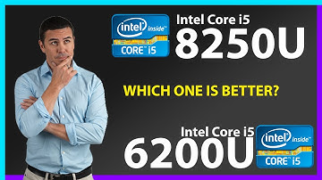 INTEL Core i5 8250U vs INTEL Core i5 6200U Technical Comparison