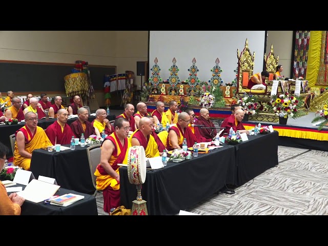 3rd North American Sakya World Peace Monlam. Day-1 Afternoon Session