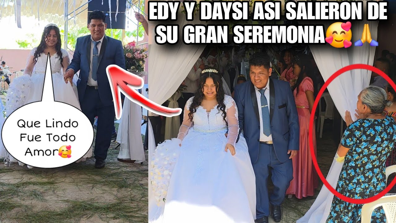 DAYSI e EDY Jamas Se Imaginaron La Llegada De La Abuelita De Su Esposa😱😍Asi Les Aplaudio Al Fin👰🥰