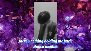 there's nothing holding me back - shawn mendes (sped up + reverb)