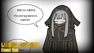 "The One-Leg (원레그) Stance is Superior!!" | Limbus Company Comic Dub