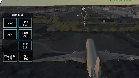 How To Land A Plane In Auto Pilot [APP] - Real Flight Simulation !