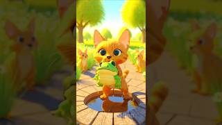 Download Lagu Kitten Ne Crocodile ko Hole se bachaya Aur apne Ghar me le gya 🐊 #shorts #aivideo MP3