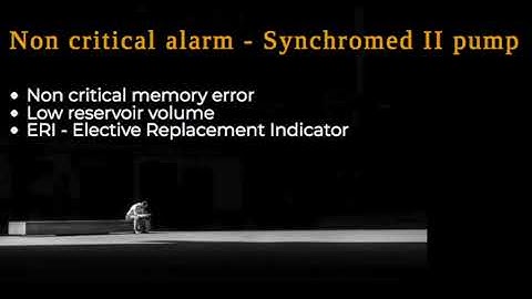 Dr. Georgios Matis - Neuromodulation - Synchromed II pump alarms
