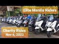 SBS Elite Manila Riders Club Charity Rides 11/6/22 #elitemanilariders #charityrides