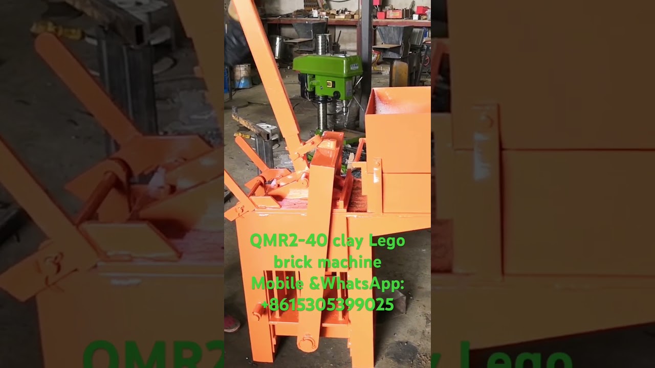 QMR2-40 Lego clay block machine over 30 years factory 