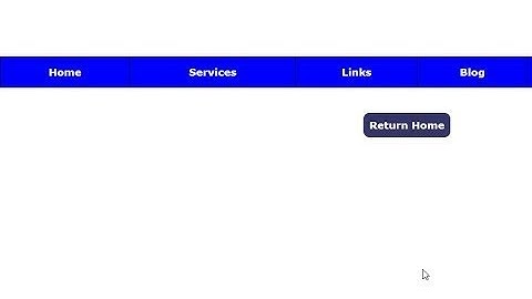 How to make a Navigation Bar in HTML and CSS using Notepad