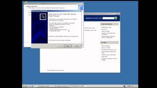 How to setup up file shares in Windows Server 2003