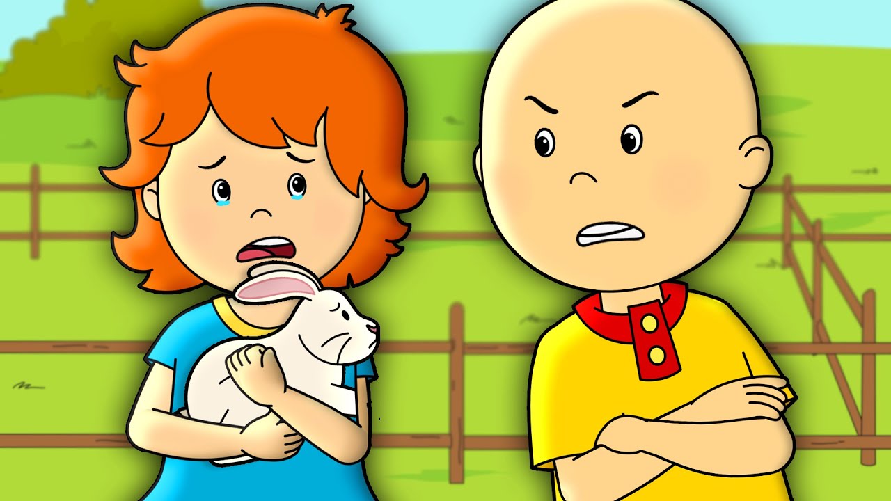 Caillou s Bunny Caillou Cartoon YouTube caillou-s-bunny-caillou-cartoon-youtube