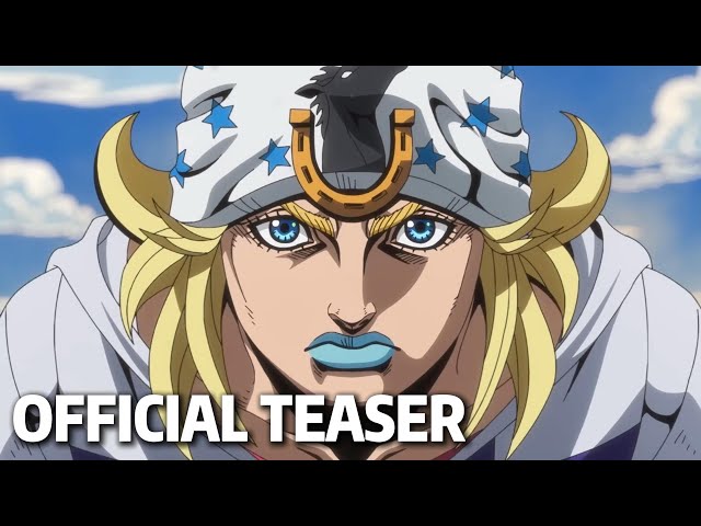 JoJo's Bizarre Adventure Part 7: Steel Ball Run - Anime Unveils