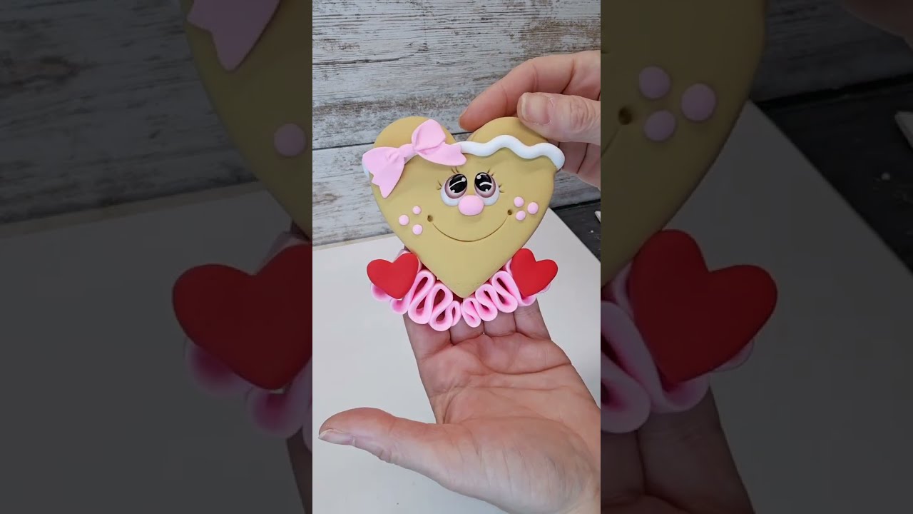 Имбирное печенье из пеноглины своими руками