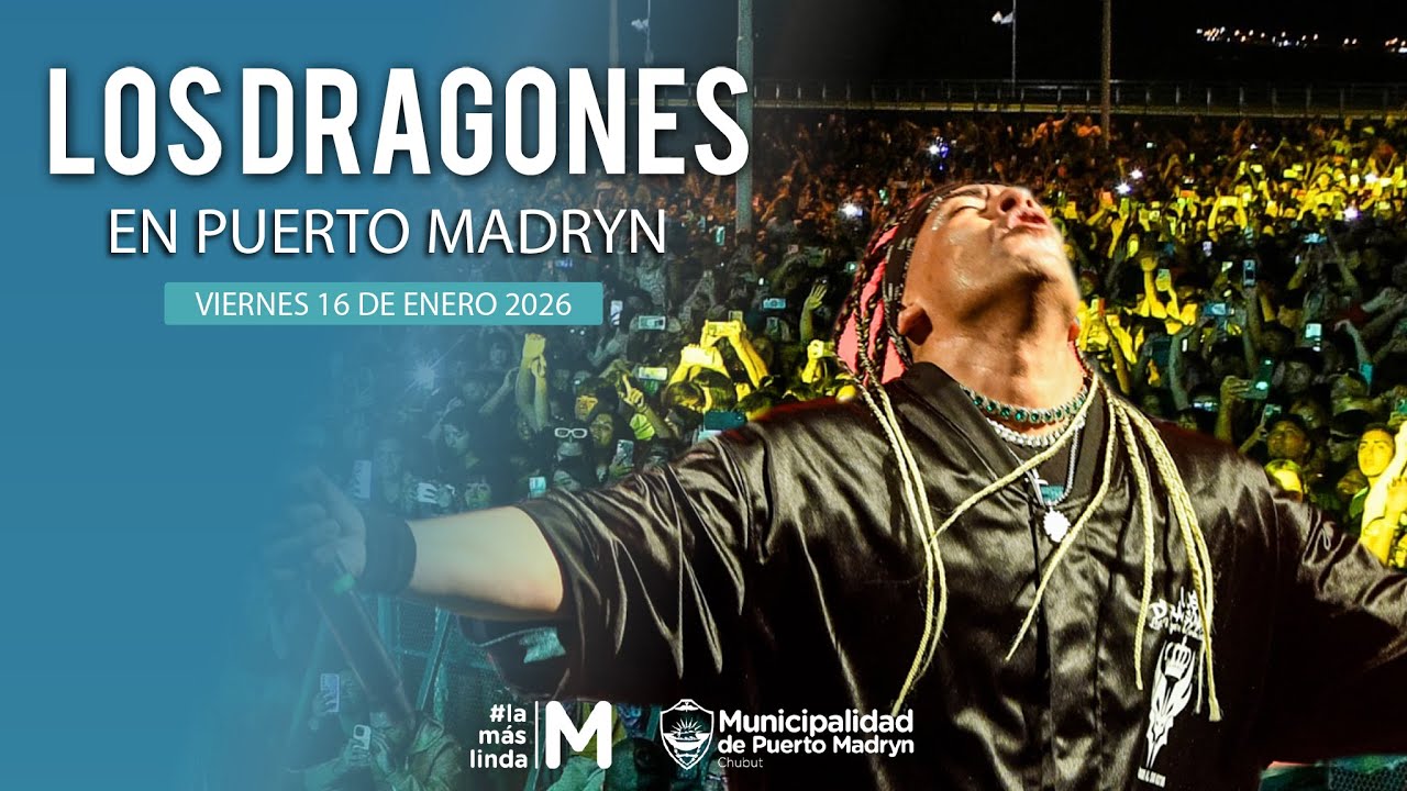 Los Dragones en vivo en el escenario mayor
