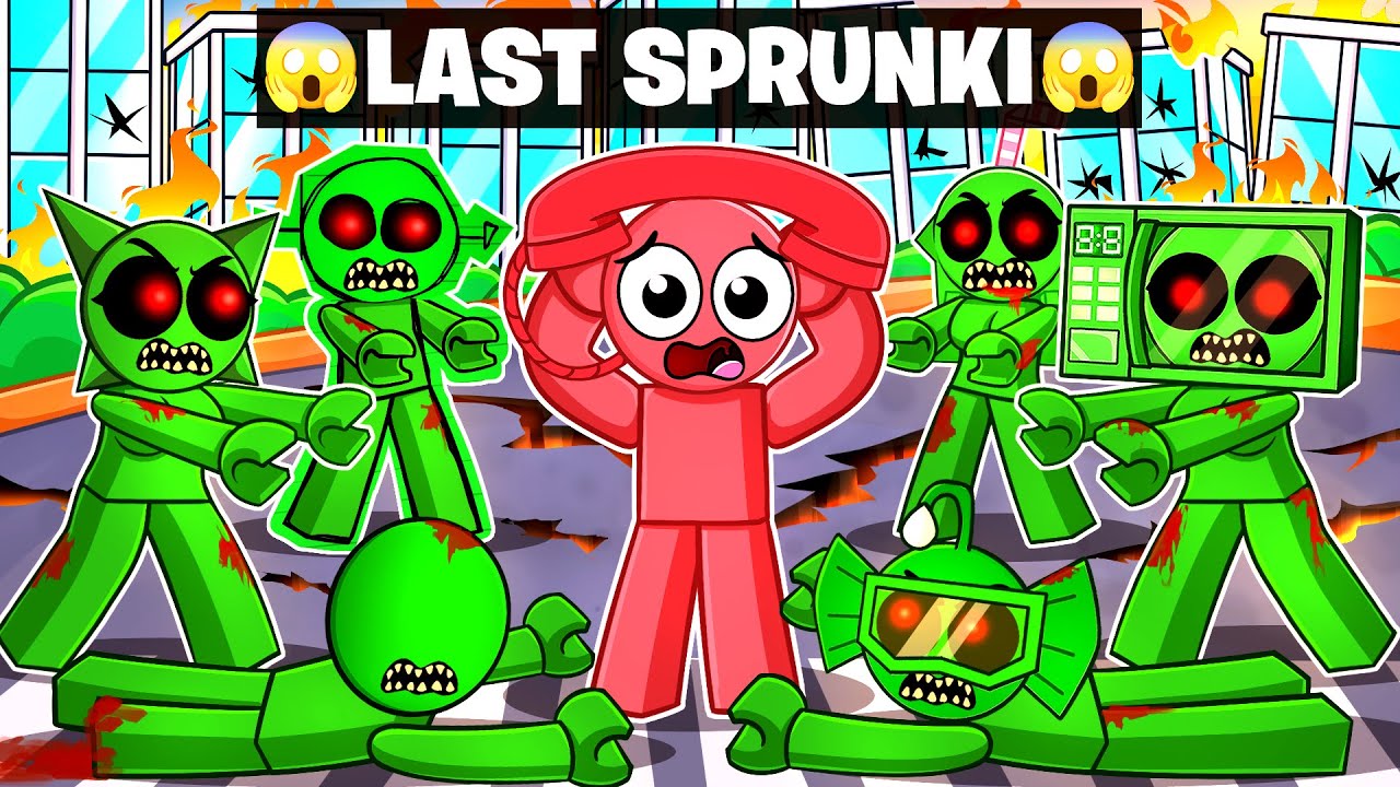 Last SPRUNKI On EARTH! In Roblox