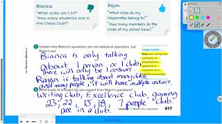 Celebrity KMS 6th Grade Math - Module 5, Topic 1, Lesson 1-2 Statical Questions Wealth