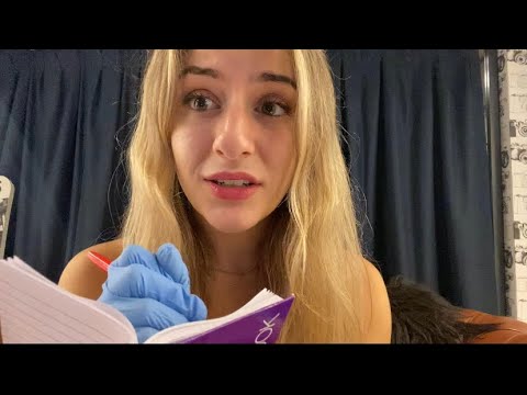 ASMR gossiping & mildly interrogating you (up close)