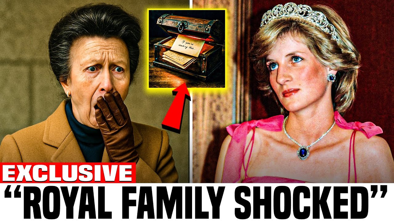 Palace REVEALS What Princess Anne Found in Diana's Hidden Storage Unit