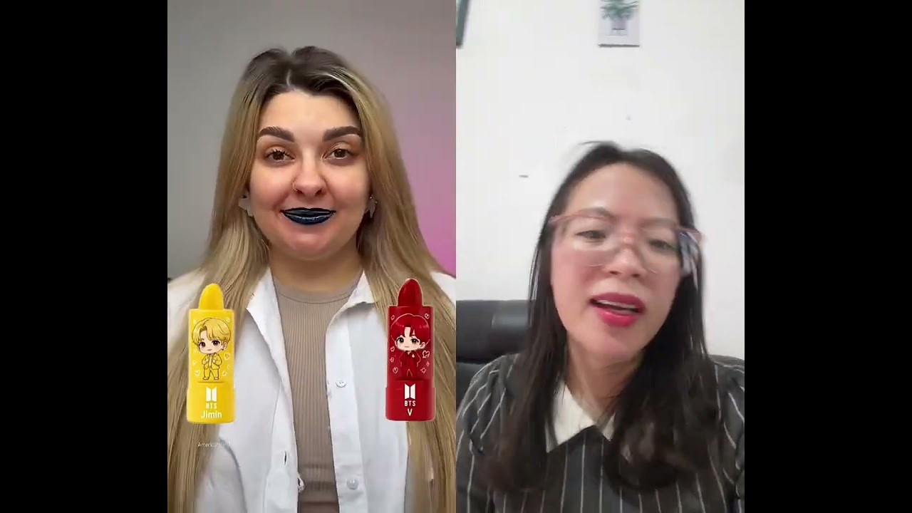 BTS Lipstick Color Check 💄Which one do you like? #lipstick #shortsviral #beauty #america #fypシ