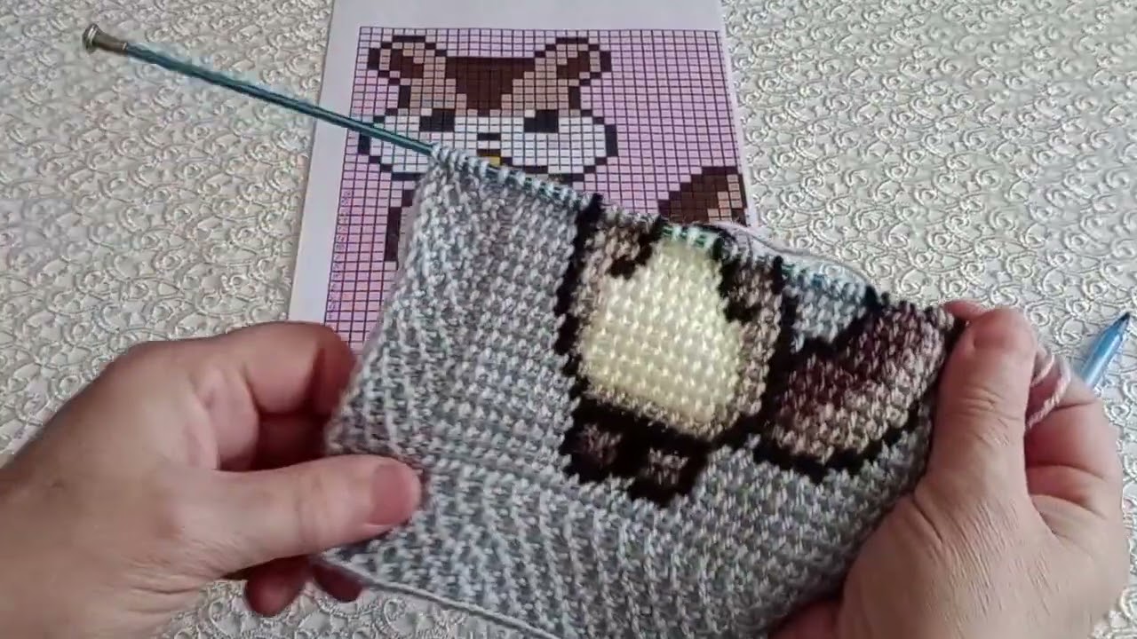 Tunus işi 2 yaş yelek anlatımı PART 2Tunisian style 2 year old vest explanation PART 2