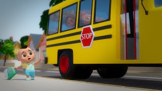 School Bus Rules Song + More Children Songs! Safety Tips For Kids | Cartoons For Toddlers