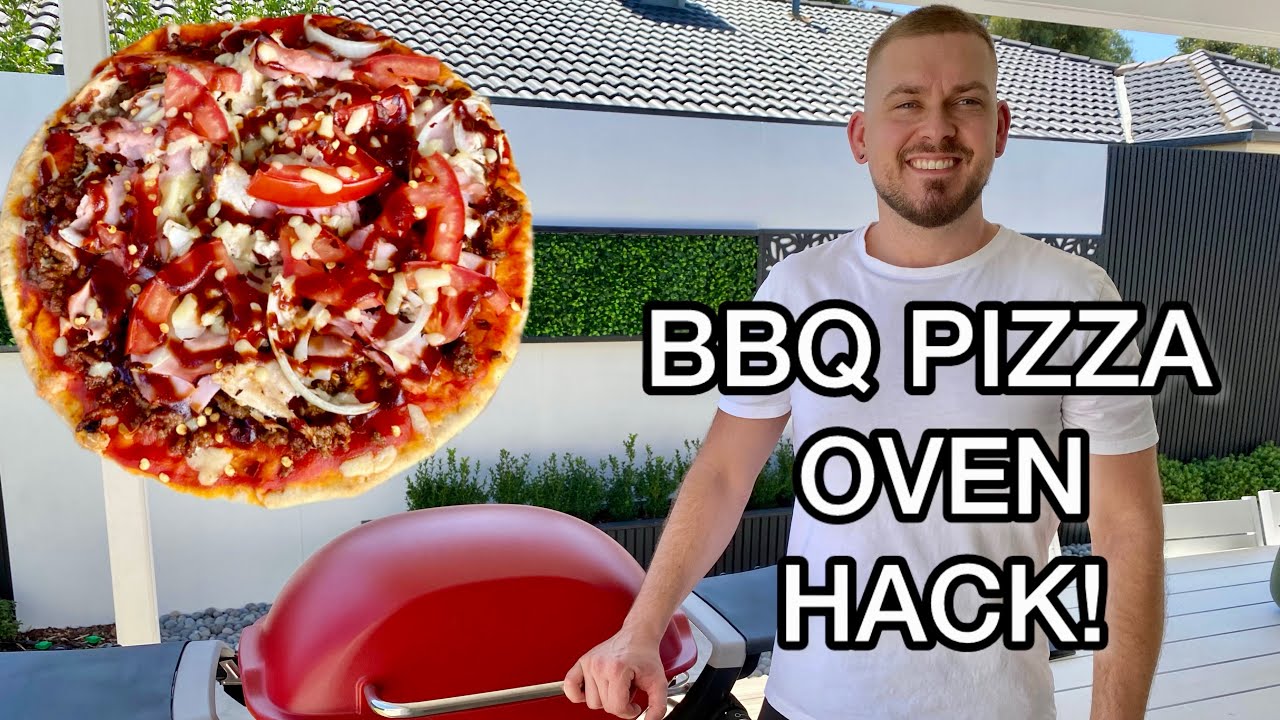 How to Turn Your Weber Q (or Any Gas Grill) Into a Pizza Oven! (Easy ...